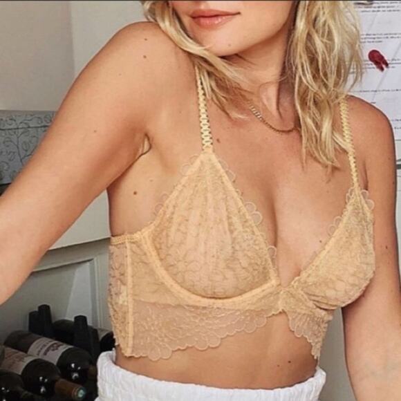 Free People Lucia Underwire Bra 32B NWT - Picture 1 of 7